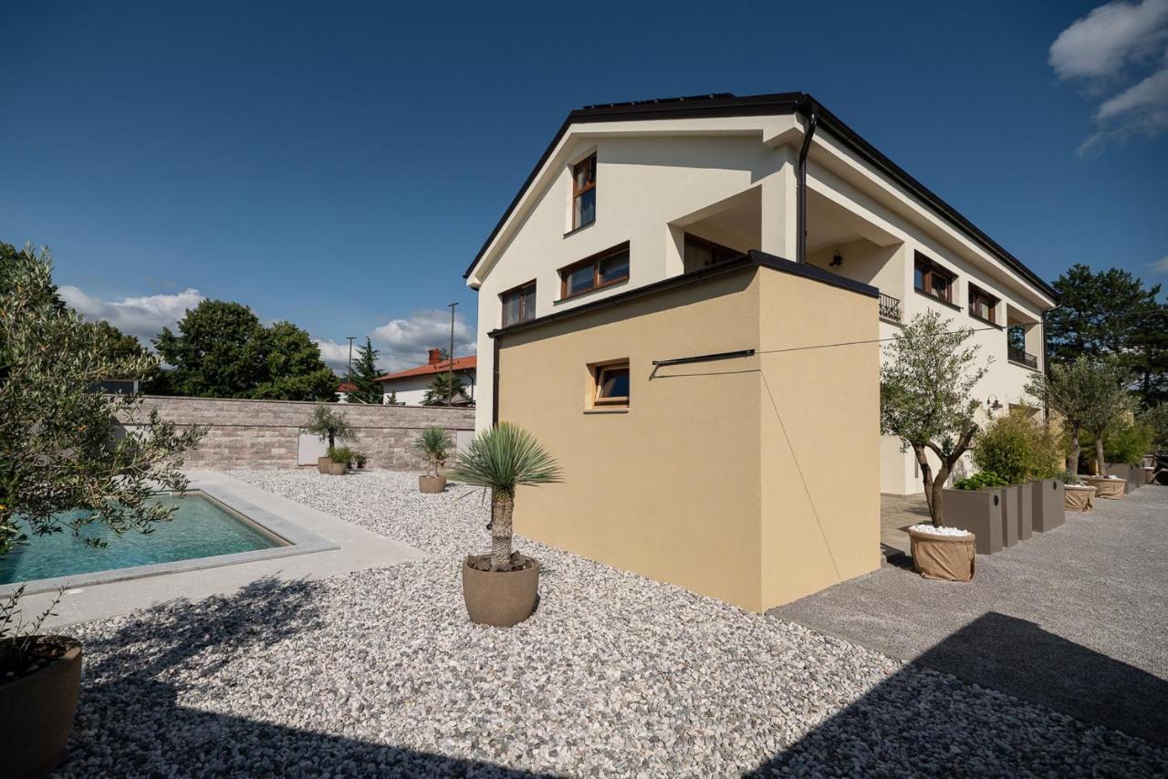 Apartments Kras 24 With Pool Sežana Kültér fotó